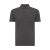 Tricou cu maneca scurta, Polo, Casual, Unisex, iqoniq, 2410E19632, Bumbac, Gri heather anthracite, 4XL