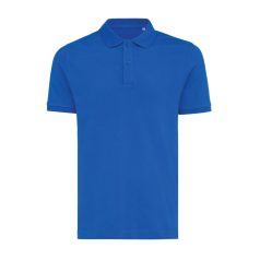   Tricou Polo, Unisex, maneca scurta, iqoniq, 2401E13461, Bumbac, Albastru royal, 4XL