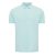 Tricou polo, Unisex, 2502E10514, iqoniq, Bumbac, Albastru mint, L