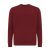 Bluza cu maneca lunga, la baza gatului, Casual, Unisex, iqoniq, 2410E21313, Bumbac, Rosu burgundy, L