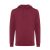 Hanorac cu gluga, Unisex, iqoniq, 2401E13633, Bumbac, Burgundy, 3XL