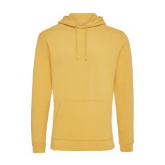   Hanorac cu gluga, Unisex, iqoniq, 2401E13641, Bumbac, Galben ochre, L