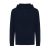 Hanorac cu gluga, casual, Unisex, iqoniq, 2410E18384, Bumbac, Albastru navy, XXS