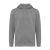 Hanorac cu gluga, casual, Unisex, iqoniq, 2410E18379, Bumbac, Gri light anthracite, XXL