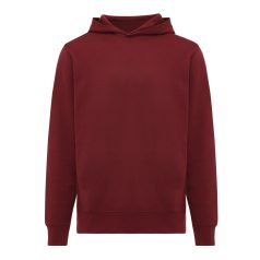   Hanorac cu gluga, Unisex, 2502E10212, iqoniq, Bumbac, Burgundy, S