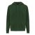 Hanorac cu gluga, casual, Unisex, iqoniq, 2410E18298, Bumbac, Verde forest, L