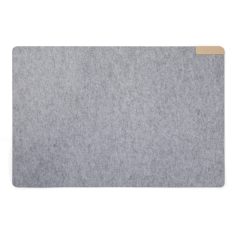   Mousepad antiderapant, 2401E16454, Vinga, 50x0.4x75 cm, Pasla, Poliuretan, Gri