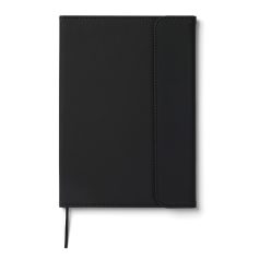   Agenda A5, Dictando, 2401E16469, Vinga, 16x2x22.5 cm, Poliuretan, Hartie, Negru