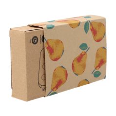   CreaSleeve Kraft 247 custom kraft paper sleeve, Paper, natural, 96×126×32 mm