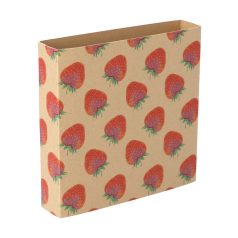   CreaSleeve Kraft 293 custom kraft paper sleeve, Paper, natural, 126,5×125×25,5 mm