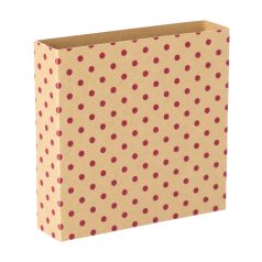   CreaSleeve Kraft 324 custom kraft paper sleeve, Paper, natural, 90×90×21 mm