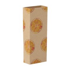   CreaSleeve Kraft 493 custom kraft paper sleeve, Paper, natural, 51×143×28 mm