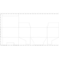 CreaBox Mug 10 custom box, Carton, Alb, 170x100x120 mm