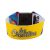 Mojo RPET custom bracelet, Recycled PET polyester, white, ø50×20 mm