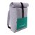 CreaFelt Back custom backpack, Recycled PET felt, grey, 320×120×500 mm