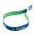 SuboWrist RPET custom festival bracelet, Gildan, Recycled PET polyester, white, 390×15 mm