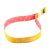 SuboWrist RPET custom festival bracelet, Gildan, Recycled PET polyester, yellow, 390×15 mm