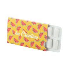   CreaChew 12 custom chewing gum, Gildan, Paper, white, 105×63×6 mm