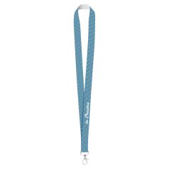   Subyard Zero custom sublimation lanyard, Polyester, white, 20×475 mm