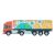 15 cm Rigla, camion, 200×65 mm, 20FEB10769, Plastic, Alb