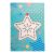 TreeCard Christmas card, star, Wood, natural, 105×148×3mm