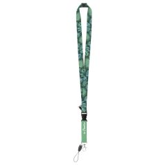   Subyard D Safe RPET custom sublimation lanyard, Recycled PET polyester, white, 20×550 mm