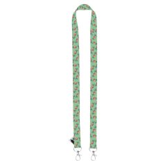   Subyard Double RPET custom sublimation lanyard, Recycled PET polyester, white, 20×475 mm