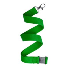   Lanyard, 20×500 mm, Everestus, 20FEB3311, Poliester, Metal, Verde