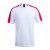 Sport t-shirt, unisex, L, S-XXL, 20FEB16786, Poliester, Rosu, Alb