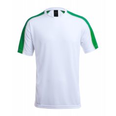   Sport t-shirt, unisex, M, S-XXL, 20FEB16772, Poliester, Verde, Alb