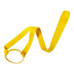   Drink holder lanyard, 60×450 mm, Everestus, 20FEB7482, Poliester, Silicon, Galben