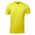 Tricou sport, 21MAR2422, unisex, XS, Poliester, Galben