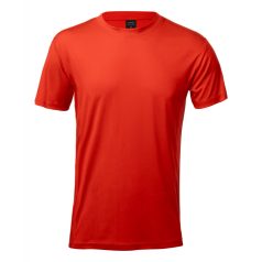 Tricou sport, 21MAR2420, unisex, XS, Poliester, Rosu