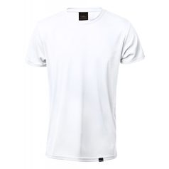 Tricou sport, 21MAR2427, unisex, XS, Poliester, Alb