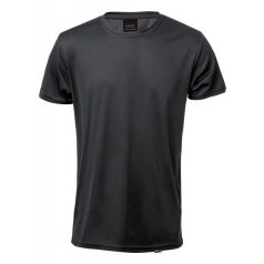 Tricou sport, 21MAR2423, unisex, XS, Poliester, Negru