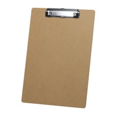 Clipboard, Everestus, 20IUN0251, Natur, MDF, Metal