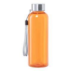   Bidon sport pentru apa, 21MAR1801, 500 ml, Ø 65x195 mm, Everestus, Tritan, Otel, Portocaliu