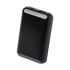   Powerbank, Everestus, 21OCT0323, 5000 mAh, 63 x 98 x 15 mm, Plastic, Negru