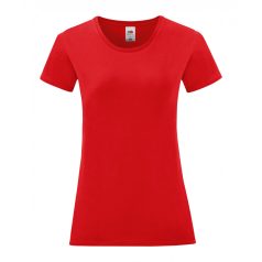 Tricou dama, 18SEP2806, L, feminin, Bumbac, Rosu