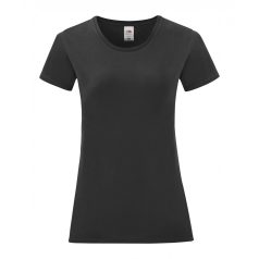 Tricou dama, 18SEP2771, XL, feminin, Bumbac, Negru