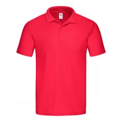 Tricou polo, 18SEP3901, M, unisex, Bumbac, Rosu