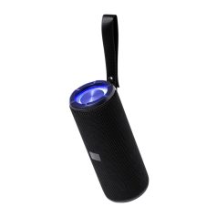   Boxa portabila bluetooth, Everestus, 42FEB231554, Ø75x186 mm, ABS, Negru