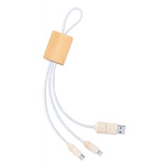   Cablu de incarcare usb, 2401E17629, Everestus, 40x240x13 mm, Paie, Lemn, Natur