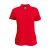 Tricou Polo, Dama, maneca scurta, Fruit of the Loom, 2401E14067, Bumbac, Poliester, Rosu, S