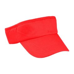   Sun visor, unisex, marime universala adulti, Everestus, 20FEB9960, Bumbac, Rosu