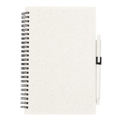   Agenda cu pix inclus, A5, Dictando, 2401E17078, Everestus, 150x213x15 mm, Paie, Hartie, Natur