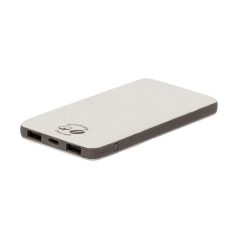   Powerbank 5000 mAh, USB-C, Micro USB, 2401E17546, Everestus, 68x130x12 mm, Bumbac, Maro