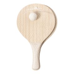   Set tenis de plaja, 2410E22106, Everestus, 190 x 330 x 6 mm, Paie, Alb