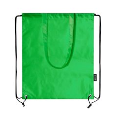   Saculet cu snur, 2402E18776, Everestus, 340x420 mm, Poliester, Verde