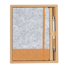   Agenda cu pix inclus, B5, Velina, 2410E24463, Everestus, 235 x 18 x 190 mm, Pasla, Natur